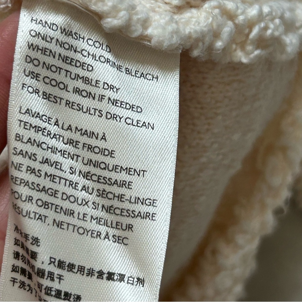 Free People Popcorn Pullover sweater in a cream color - Picture 5 of 9